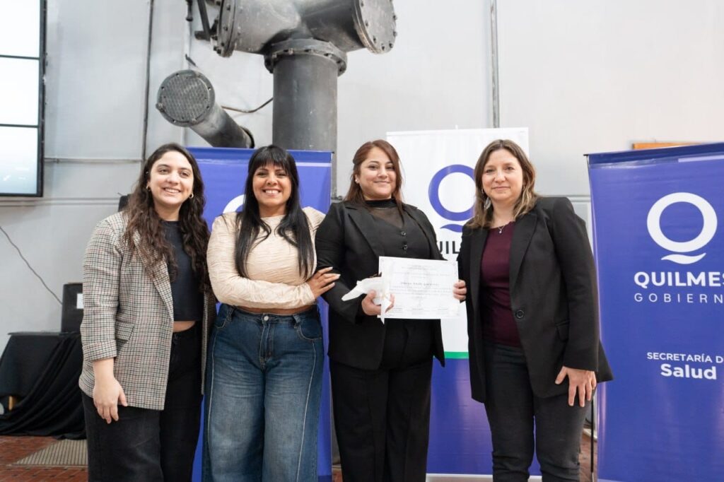 Primeros egresos de las residencias municipales de salud en Quilmes