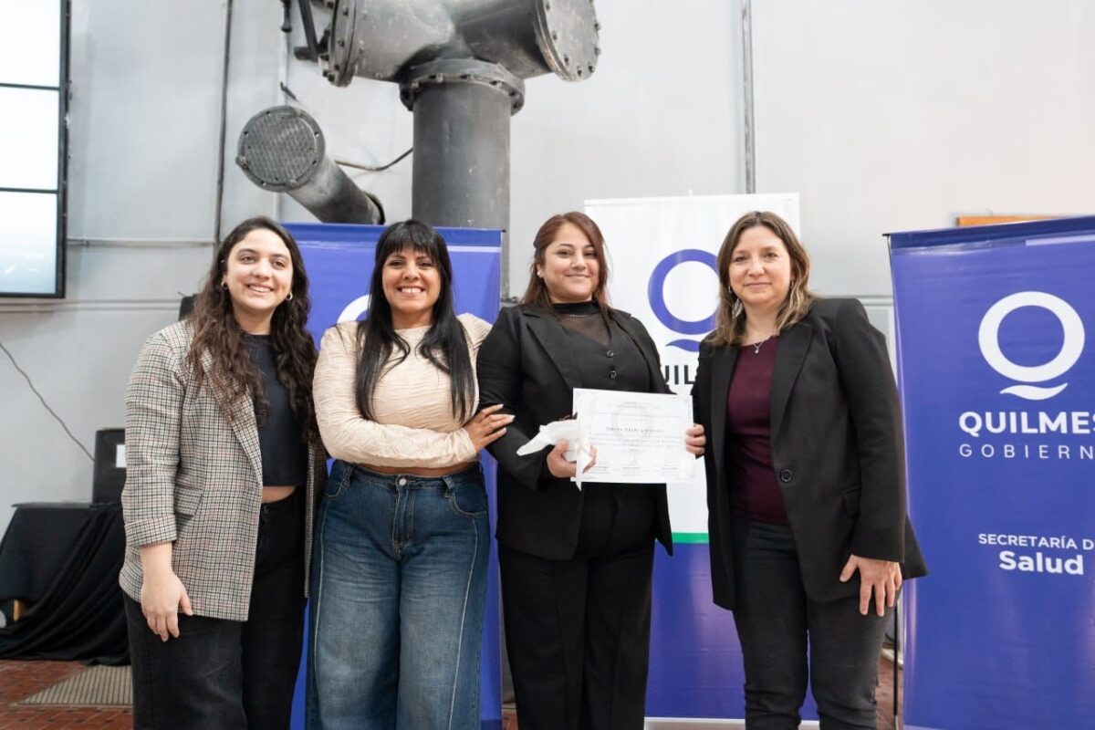 Primeros egresos de las residencias municipales de salud en Quilmes
