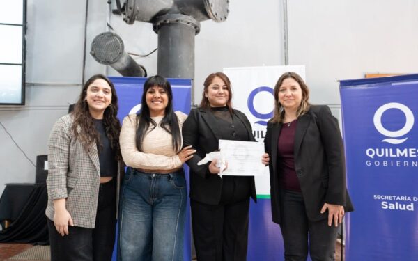 Primeros egresos de las residencias municipales de salud en Quilmes