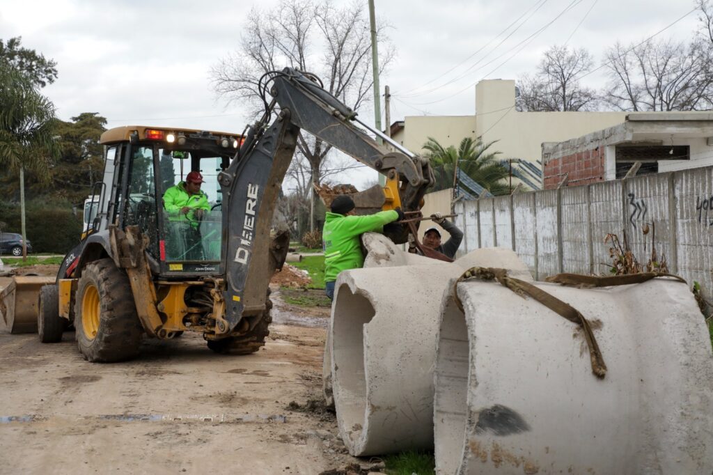 El Municipio sigue trabajando en obras hidráulicas