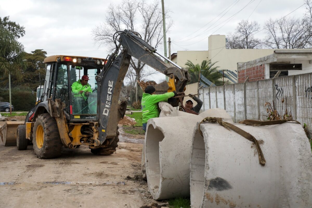 El Municipio sigue trabajando en obras hidráulicas