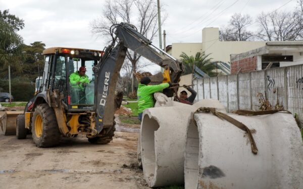 El Municipio sigue trabajando en obras hidráulicas