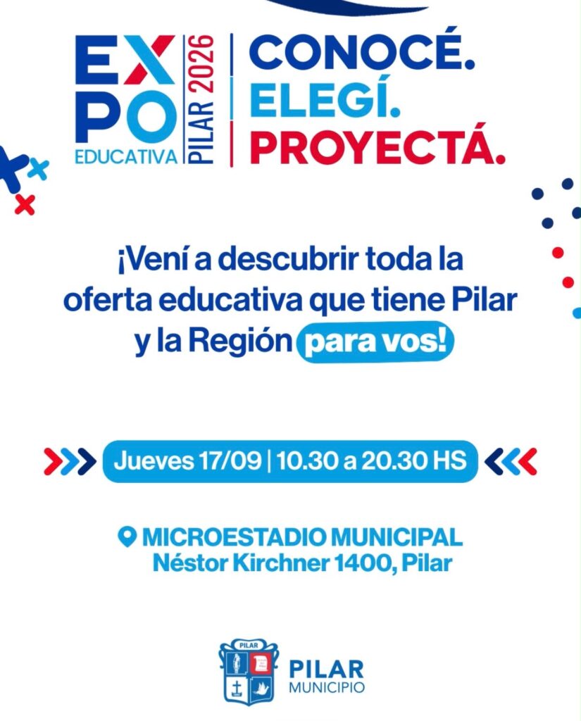 Vuelve la Expo Educativa a Pilar