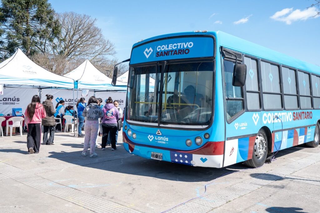 Nuevo colectivo sanitario en Lanús