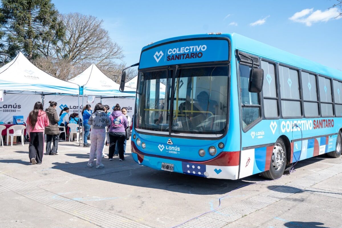 Nuevo colectivo sanitario en Lanús