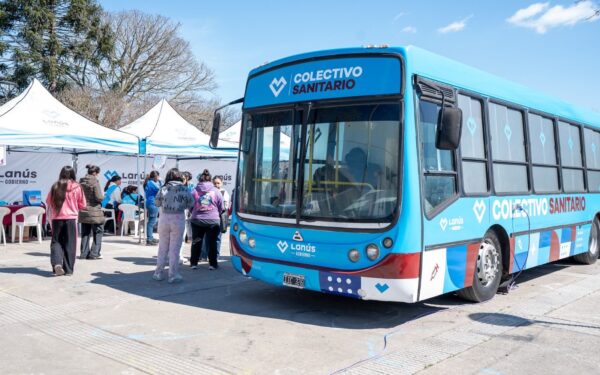 Nuevo colectivo sanitario en Lanús