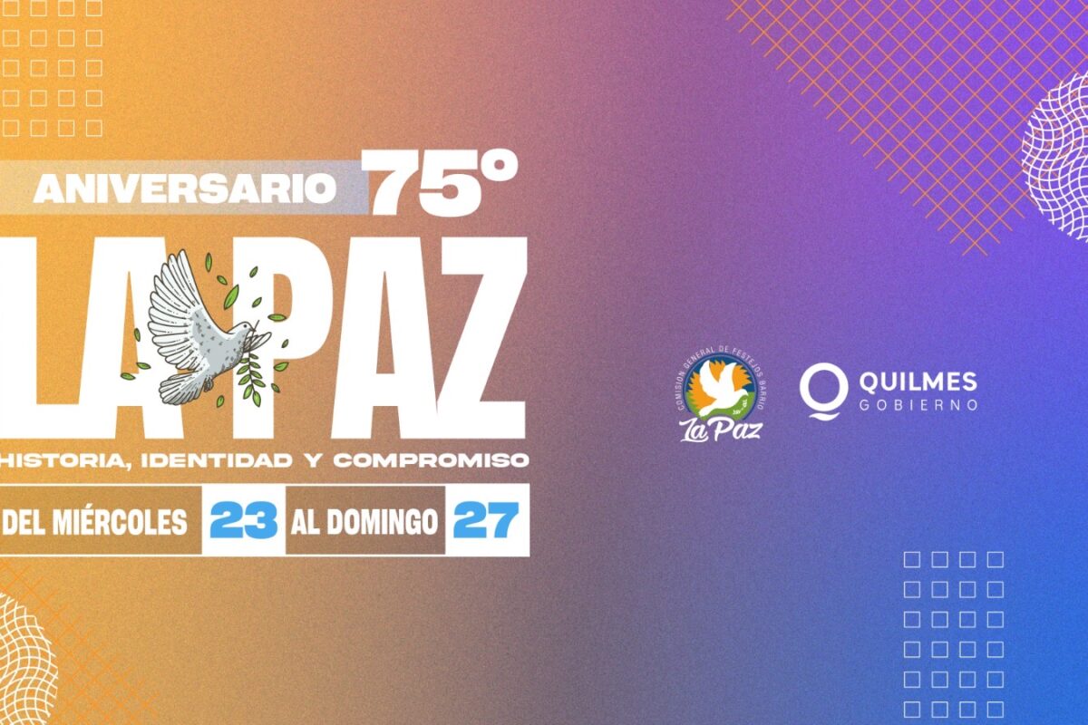 Se vienen los festejos por los 75 años del Barrio La Paz