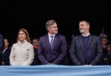 La comunidad de Pilar celebró su historia e identidad en el desfile de sus Fiestas Patronales