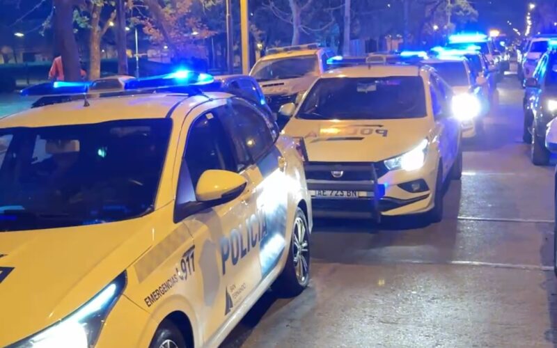 Desarrollaron un fuerte operativo de seguridad en San Fernando